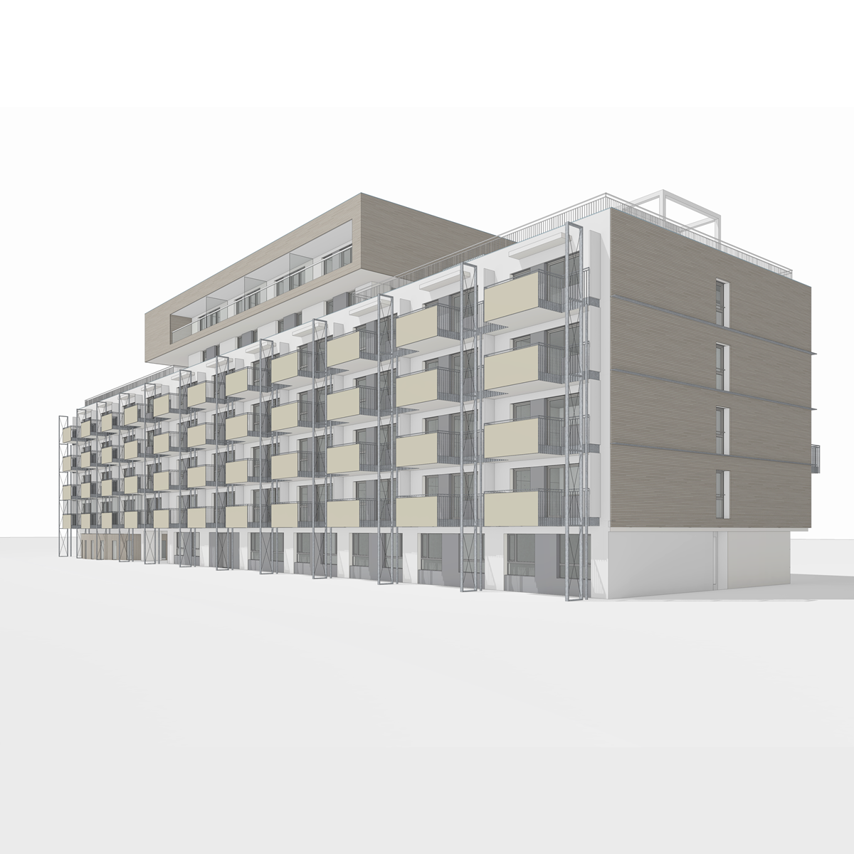 Neubau Wohnbauten Meischlgasse, Wien 23 (ArGe BD-Z)